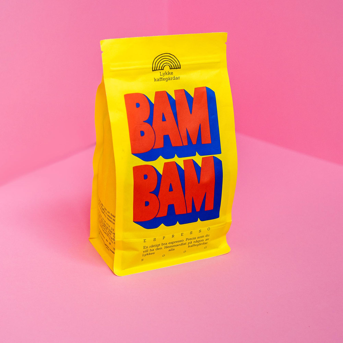 BAM BAM! 500g coffee - Lykke Kaffegårdar