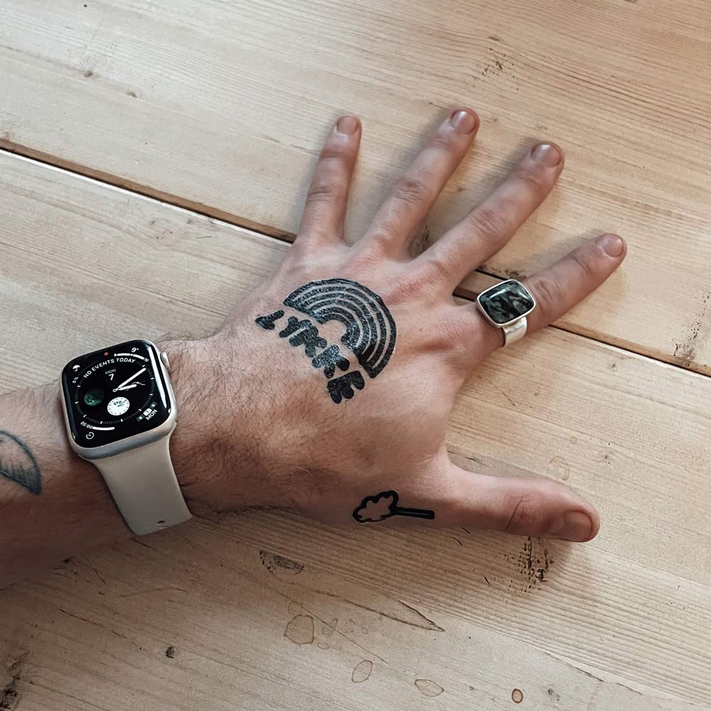 Lykke Temporary Tattoo Sheet（Lykke タトゥーシール）
